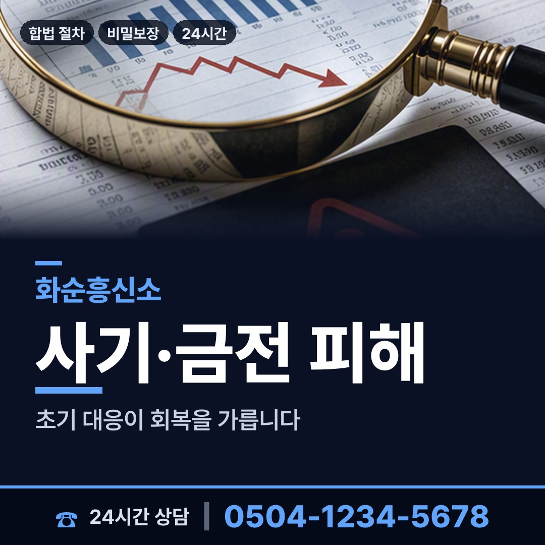 화순 한천면영외출장소 거래처조사 상담 안내